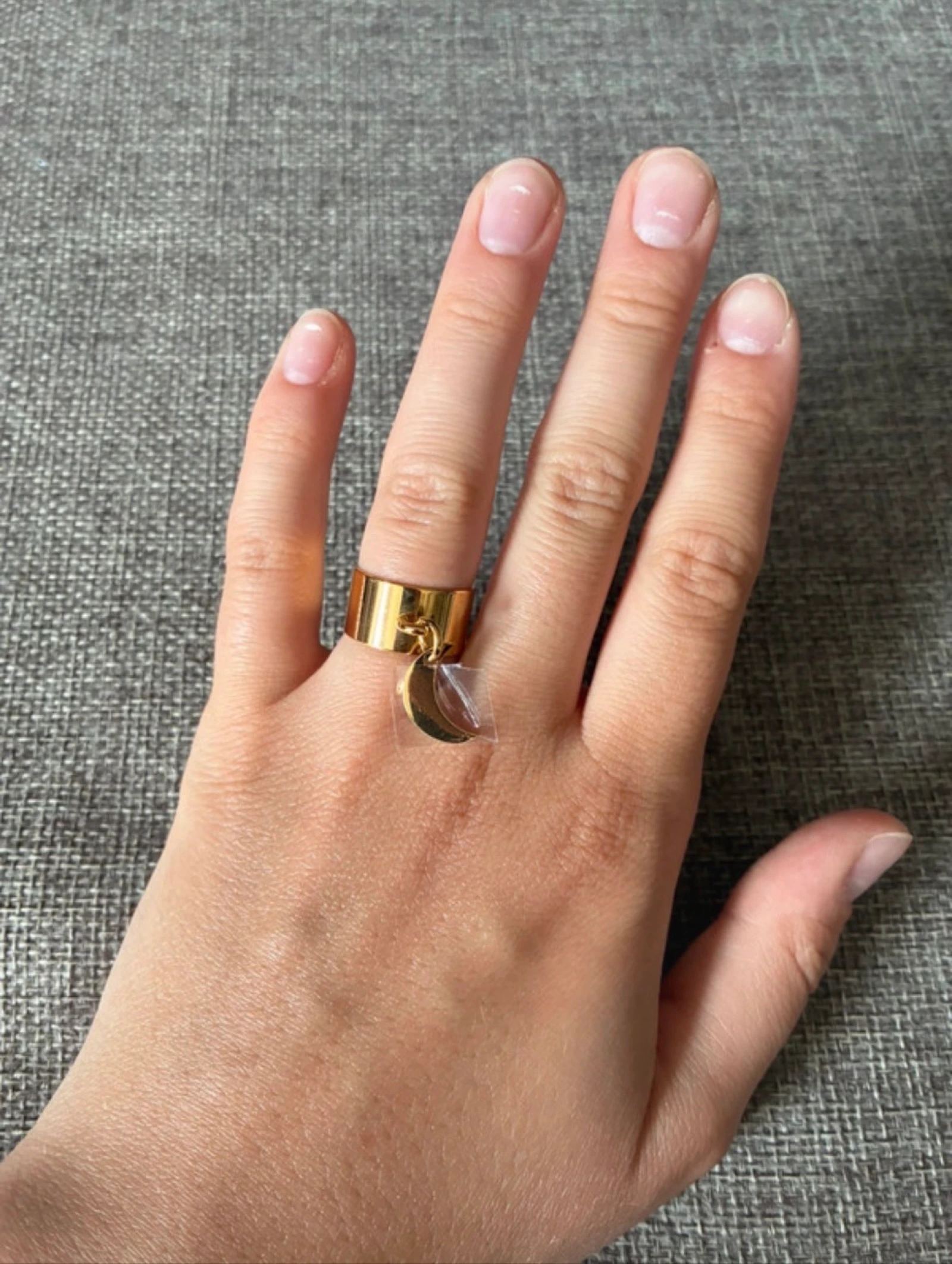 Moon pendant ring – photo 2